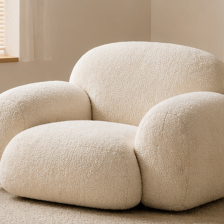 Cloud-Comfort Single Sofa